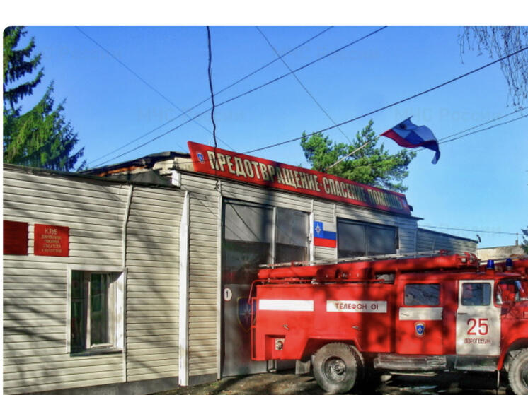 В Дорогобужском районе произошло возгорание автомобиля