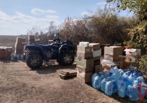 Жители села Угдан Читинского района передали участникам специальной военной операции для выполнения служебных задач квадроцикл, бензиновый электрогенератор и другую гуманитарную помощь