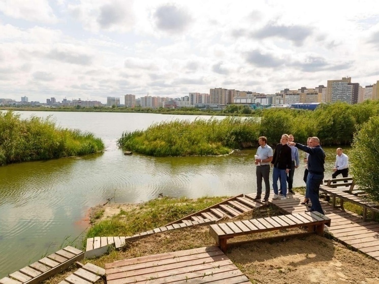 В Тюмени ведётся расчистка озера Алебашево