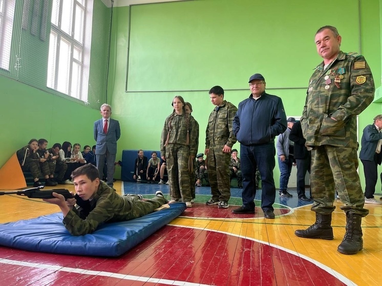 В Янтиковском округе прошел Фестиваль юнармейцев