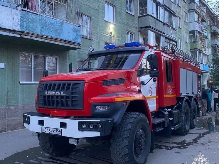 В Новосибирске сотрудники МЧС спасли 23 человека при пожаре