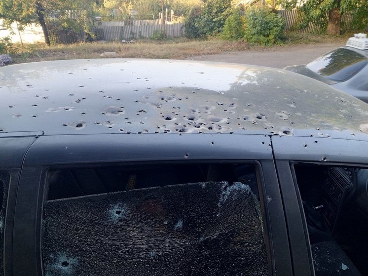 В Горловке во время атаки украинских дронов пострадал полицейский