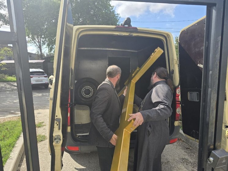 Для верующих бойцов под Херсоном установят поклонные кресты