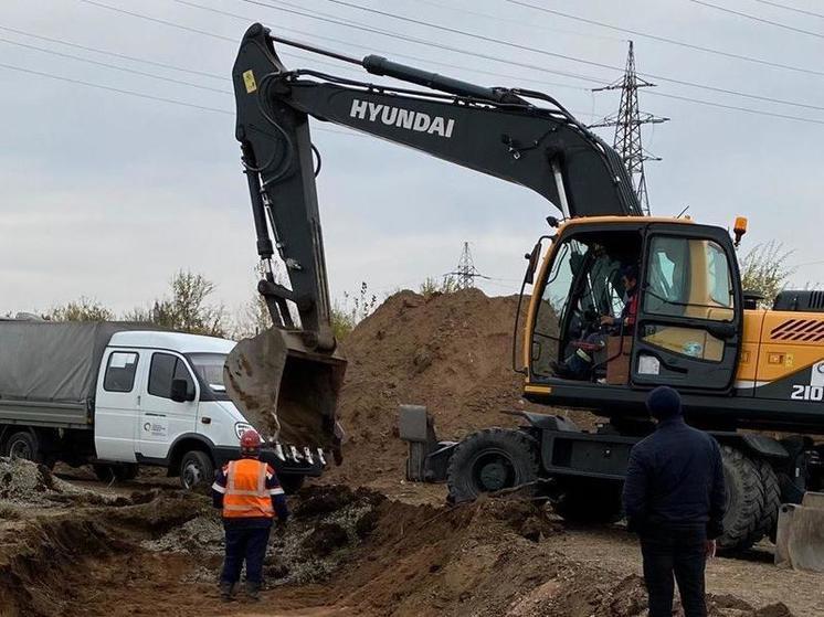 В Усть-Абакане идет строительство нового водопровода