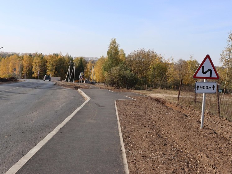 Нацпроект помог отремонтировать 11 километров дороги Урмарского округа