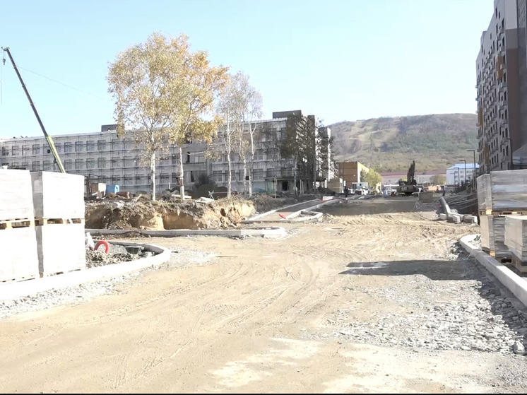 Капремонт улицы Смирнова в Южно-Сахалинске завершат в ноябре