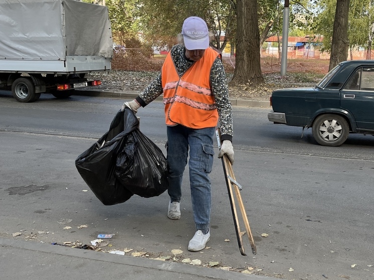 Саратов встретил пятницу генеральной уборкой