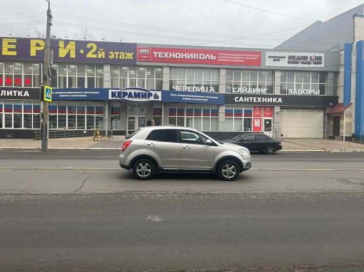 В Туле автоледи на иномарке сбила пешехода на «зебре»