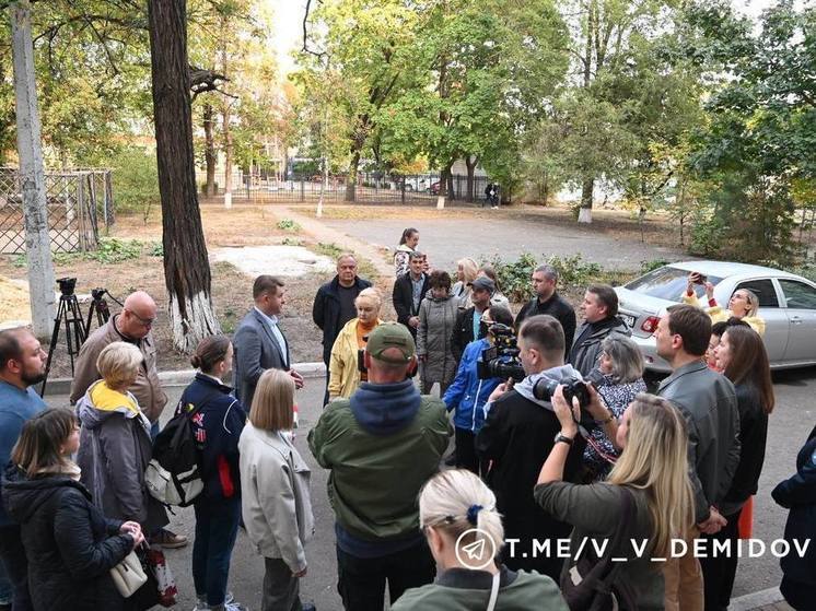 В Белгороде жильцы дома № 4 на улице Некрасова приняли ремонт МКД