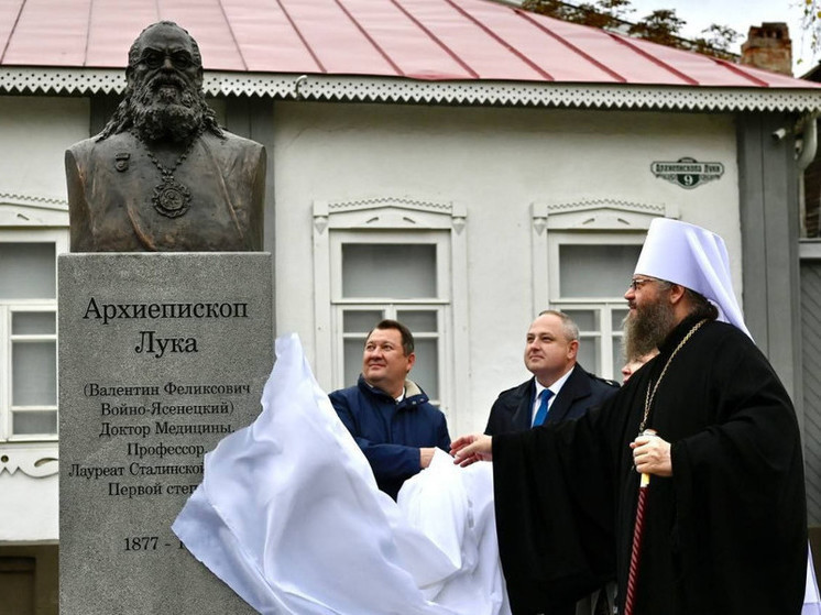 Автор памятника Луке в Тамбове: «Я мысленно обратился к святителю»