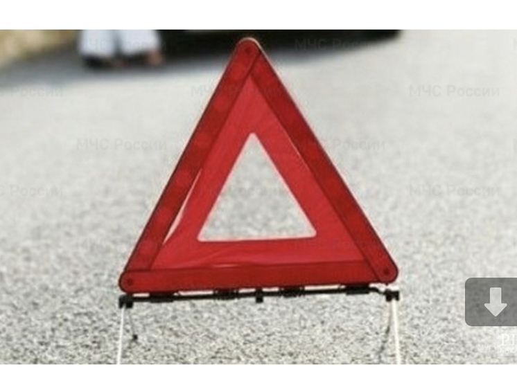 В Сычевке произошло лобовое столкновение 2-х легковых автомобилей