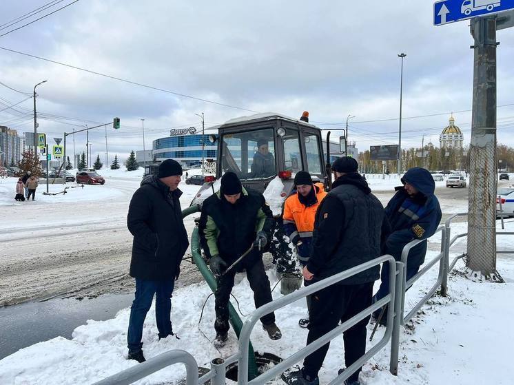 На Северо-Западе Челябинска произошло коммунальное ЧП