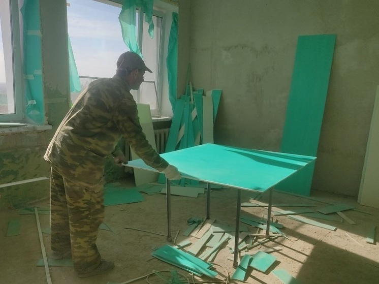 В Белинске продолжается капремонт районной больницы