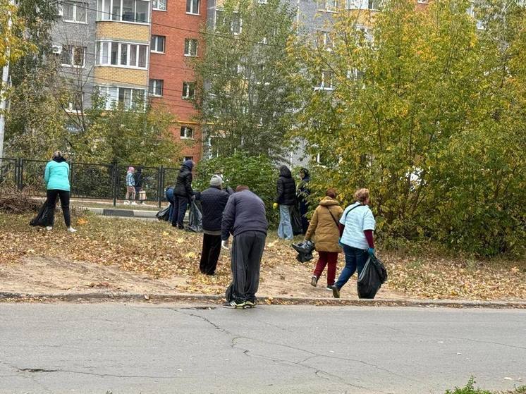 В Рязани прошёл заключительный общегородской субботник