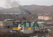 Пожар произошел 13 октября в частном гараже по улице Верхнеудинской на Острове в Чите