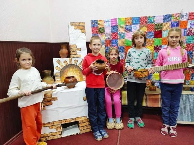 Юные серпуховичи узнали, как жили люди в древней Руси