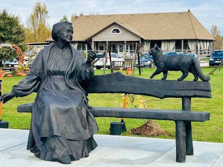 Торжественное мероприятие в честь открытия памятника Арине Родионовне прошло в Пушкинских Горах