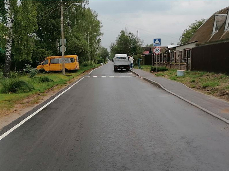 В Брянске отремонтировали полтора километра дороги по улице Западной