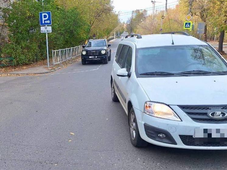 На улице Яхонтова в Рязани школьник попал под колёса Lada Largus