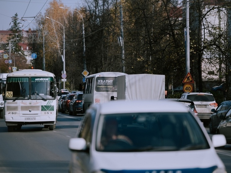 В Томске пробки в 6 баллов образовались вечером 14 октября