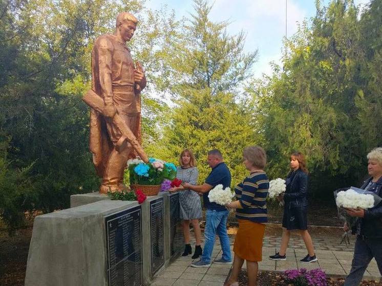 В селах Мелитопольщины почтили память воинов ВОВ