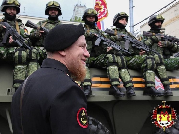 Пушилин поздравил разведывательный батальон "Спарта" с круглой датой