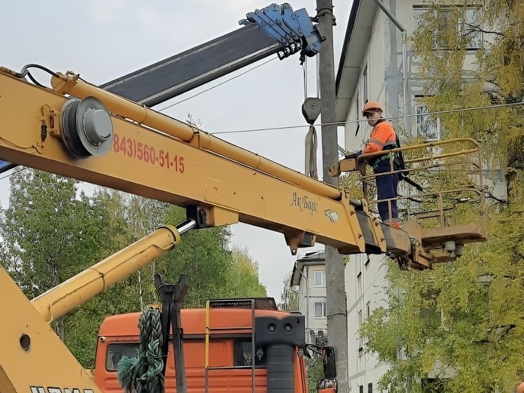 «Горсвет» продолжает улучшать освещенность архангельских дворов