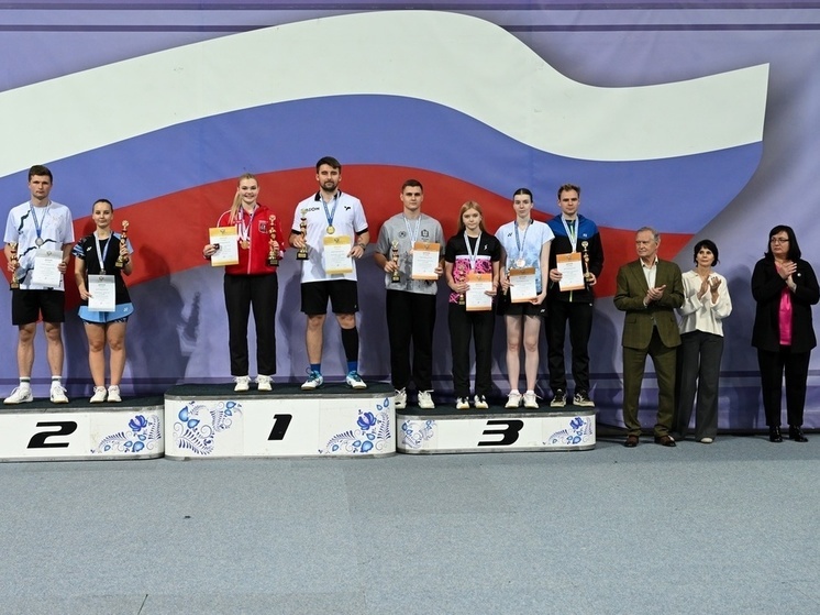 Бадминтонисты Подмосковья выиграли 6 медалей на чемпионате России