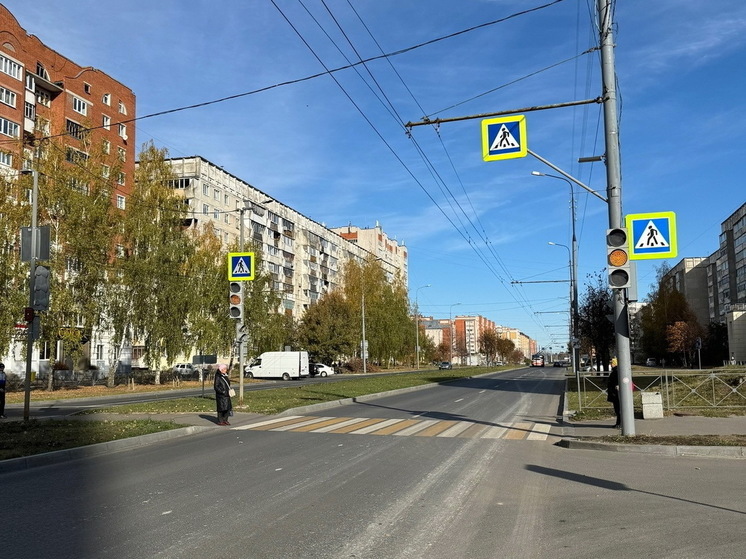 В этом году в Йошкар-Оле прибавилось пять светофорных объектов