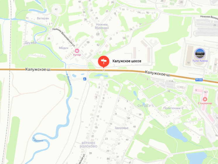 На Калужском шоссе нашли труп мужчины