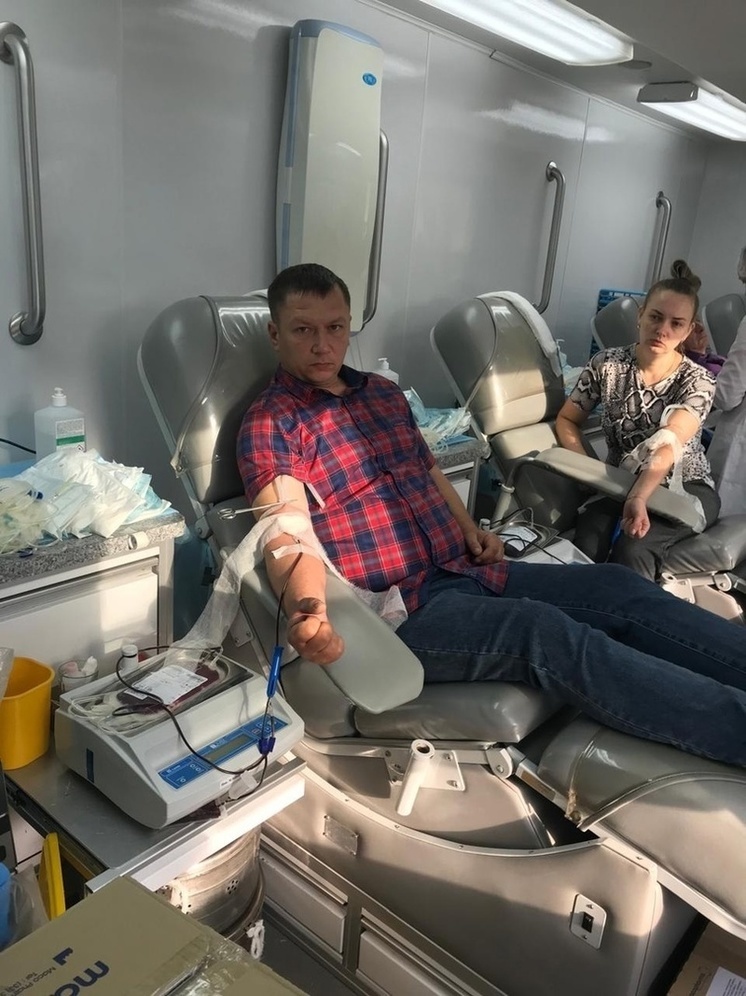 На Дне донора в Арзгирском округе собрали 35 литров крови