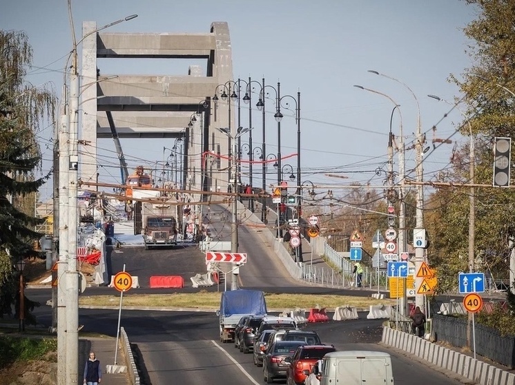 Мост в Рыбинске будут полностью перекрывать еще два раза