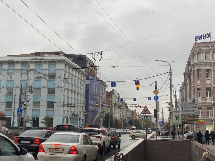 В центре Ростова перестали работать светофоры