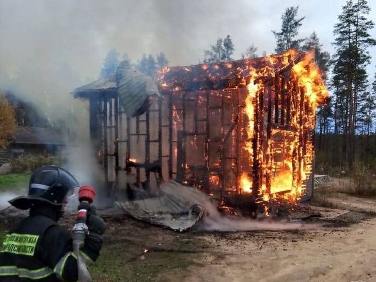 За сутки пожарные потушили в Ленобласти 9 пожаров