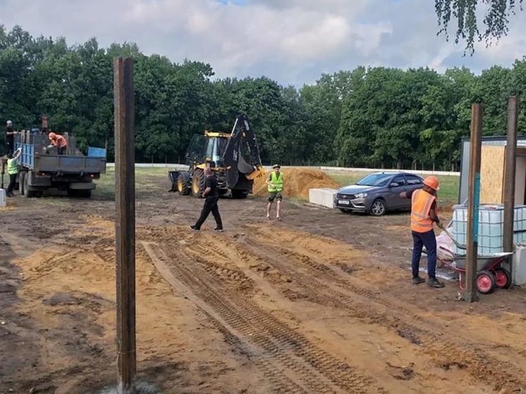 В Орле в Советском районе идёт строительство физкультурно-оздоровительного комплекса