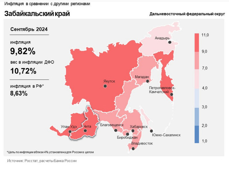 Медикаменты, иномарки и стройматериалы подорожали в Забайкалье