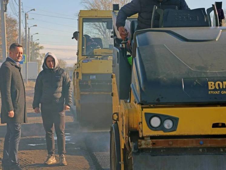 Опубликованы фото ремонта улицы Первомайской в Новомосковске