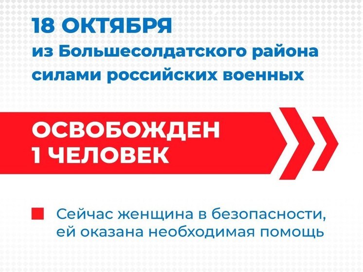 Смирнов: бойцы ВС РФ эвакуировали мирную жительницу из Большесолдатского района