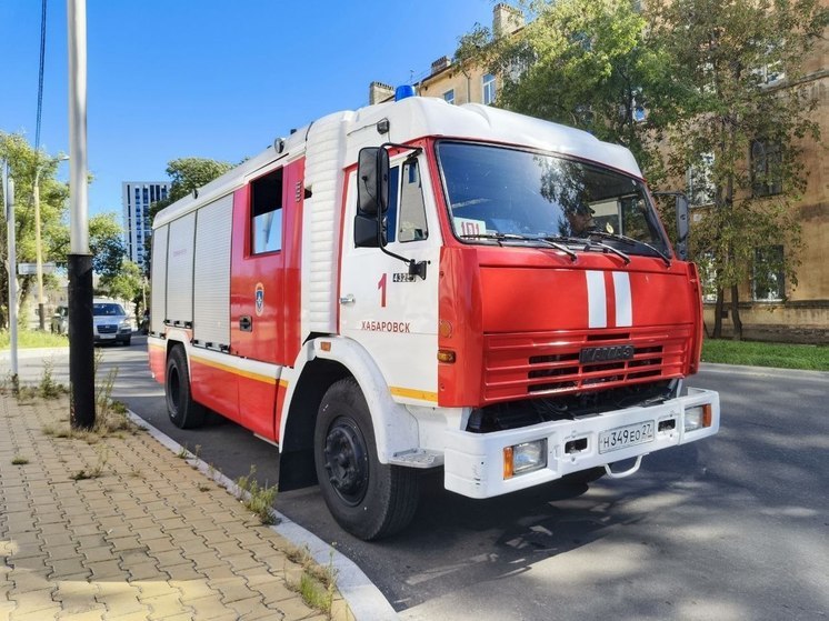 Шесть раз горела сухая трава за сутки в Хабаровском крае