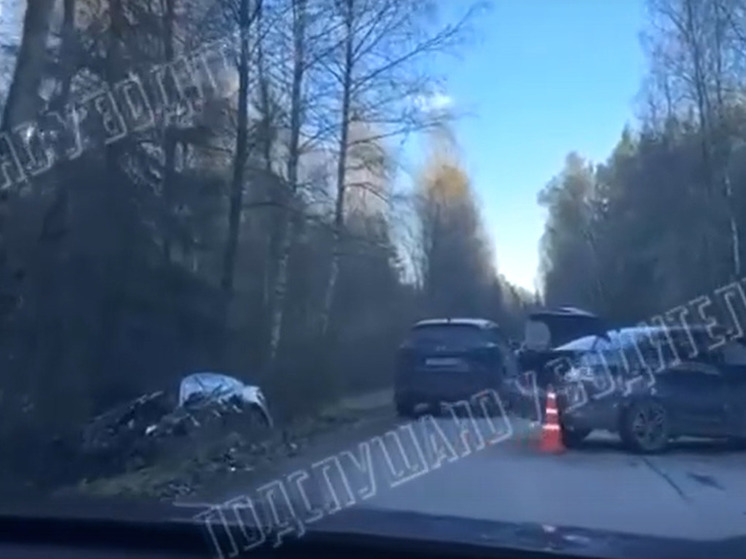 Под Тверью рядом с усадьбой произошло серьезное ДТП