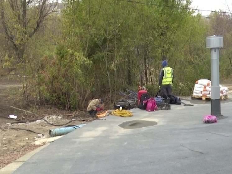 Новгородцы отремонтировали резервуар чистой воды в Харцызске