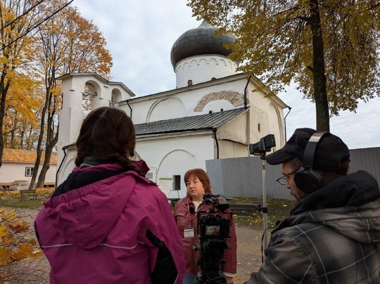 Съемки телепередачи «Утро России» прошли в Спасо-Преображенском соборе