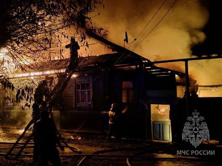 Пенсионерка погибла на пожаре в Нижегородской области
