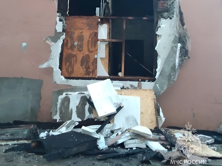 В Калининграде произошел пожар на Судостроительной улице
