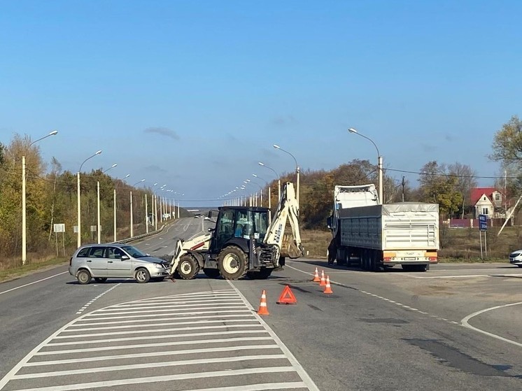 В ДТП на трассе Липецк – Данков пострадала 66-летняя женщина