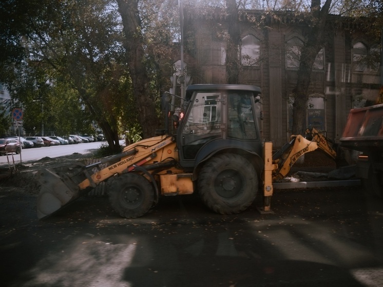 В Ленинском района Томска отсыпали более 9 тысяч квадратных метров дорог