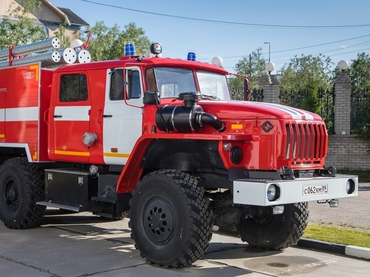 В Губкинском на пожаре погиб человек