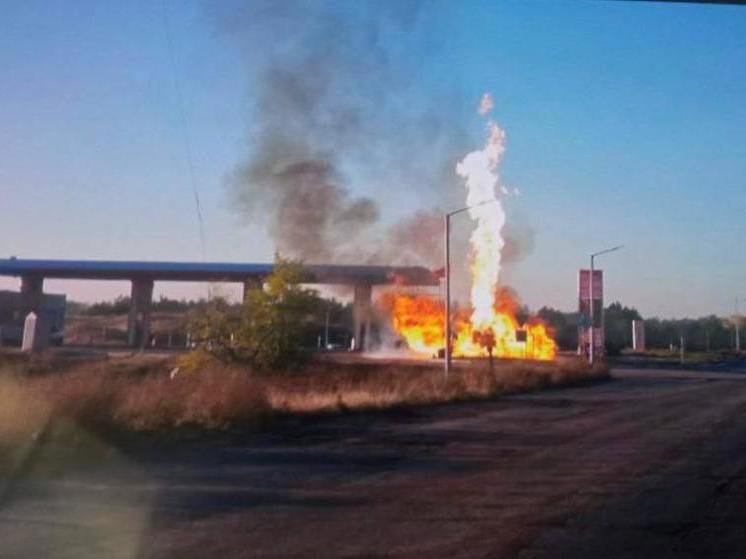 В результате вражеского обстрела Энергодара погиб сотрудник АЗС