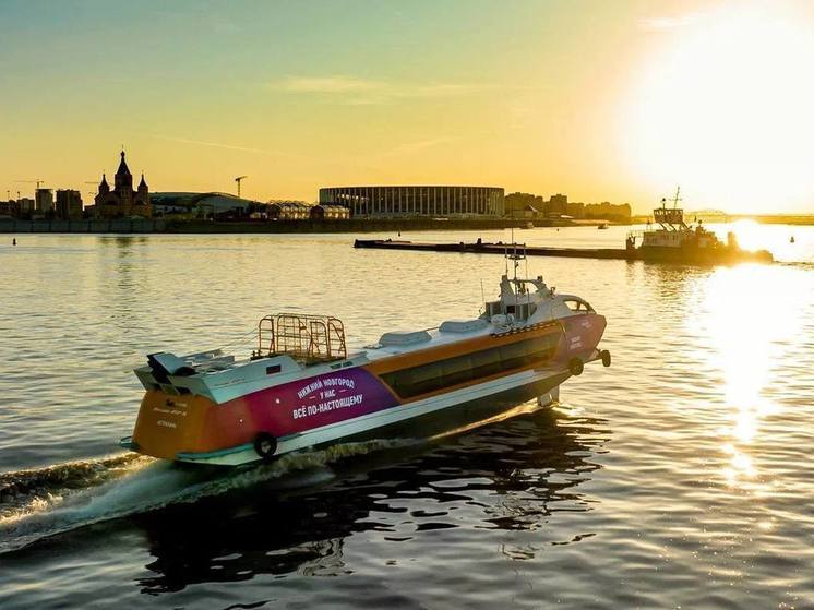 Нижегородские суда на подводных крыльях закрыли навигацию
