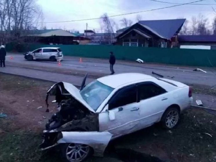 В Вихоревке произошло ДТП: один водитель погиб, второй сбежал